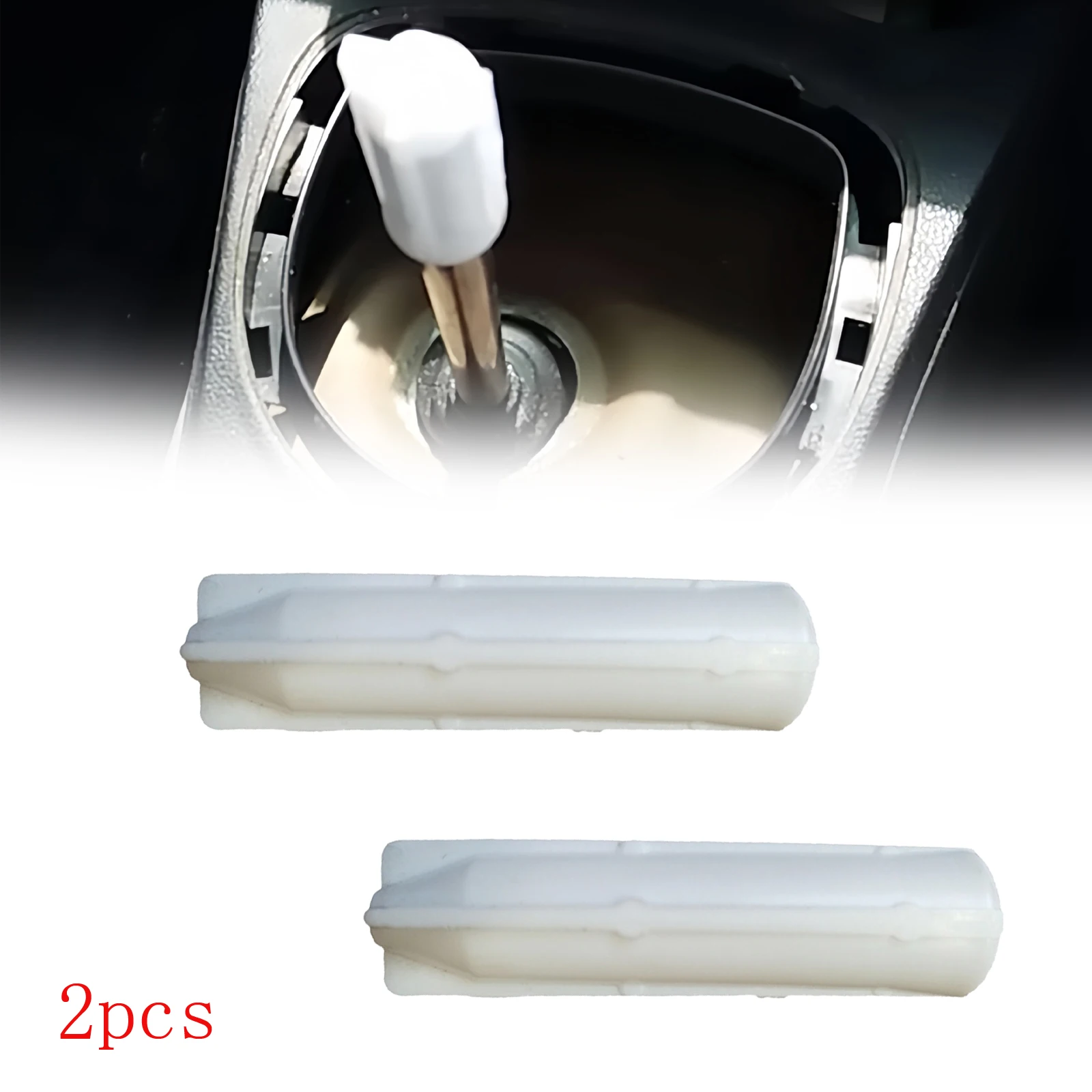 Features:  *Made Of Material To Use   Specifications:  Part Name:Gear Adapter Sleeve  Number Of Pieces: 2  Material:Plastic