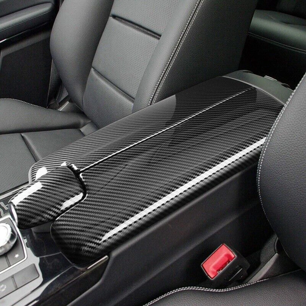 

Car Interior Set Car Center Console Tidying Armrest Box Panel Trim Cover For Mercedes-Benz E Class W212 2010-2015