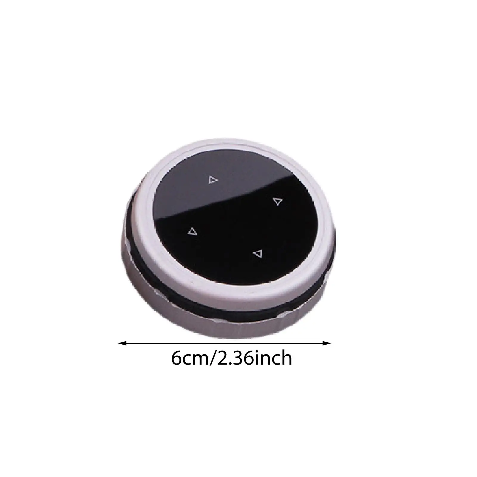 Multimedia Knob Cover Trim Sticker 6cm Repair Parts Professional Accessories