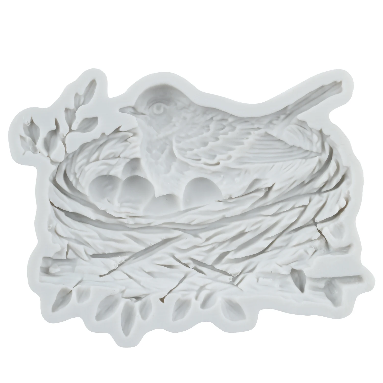 Силиконовые формы для птиц, птичье гнездо, инструменты для украшения торта помадкой, Топпер для кексов, шоколадные конфеты, сахар, ремесло, жевательная паста, полимерная глина