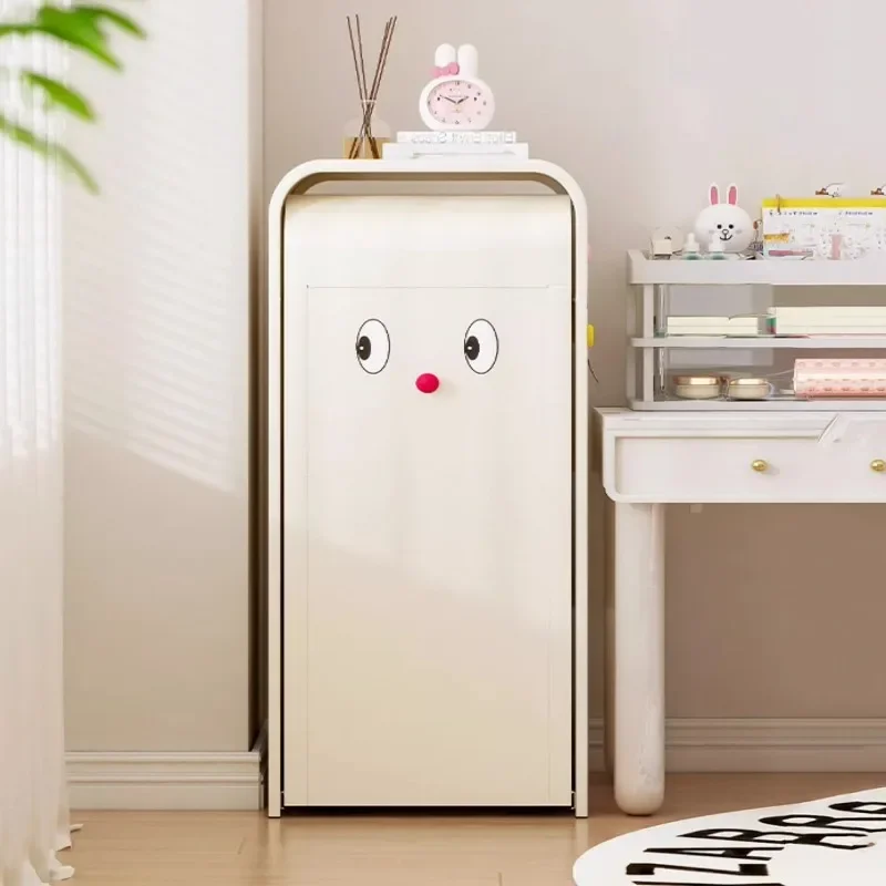 Carbon Steel Storage Cabinet Adjustable Height Drawer Storage Cabinets Multifunctional Wheels Organize Rack Home Organization