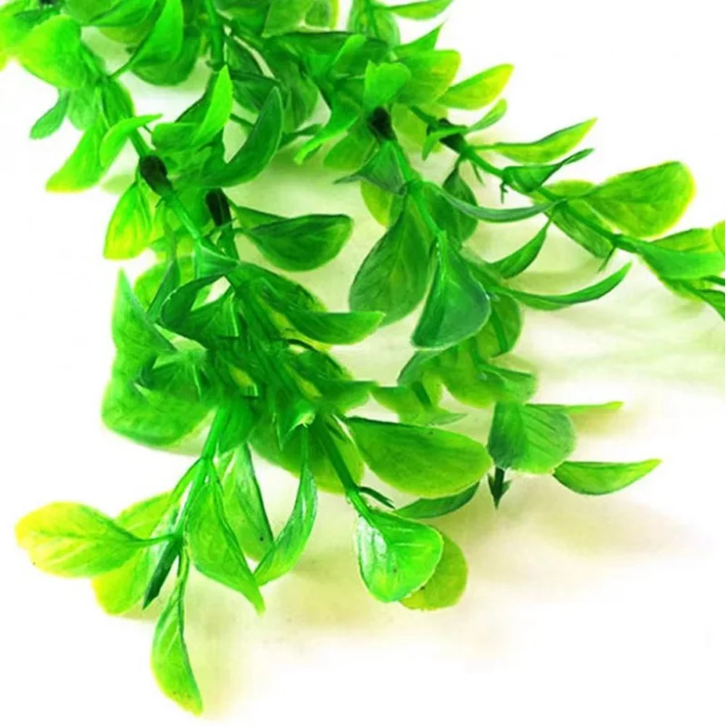 Artificial Grass Aquarium Ornament Plants Water Plant Plastic For Fish Tank Accessories simulation aquatic plant