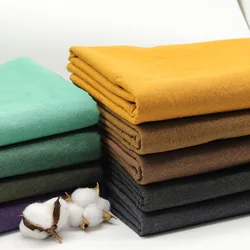 High-grade Colour Washing Denim Fabric Plain By The Meter for Clothes Jeans Jacket DIY Sewing Cloth Cotton Summer Green Purple