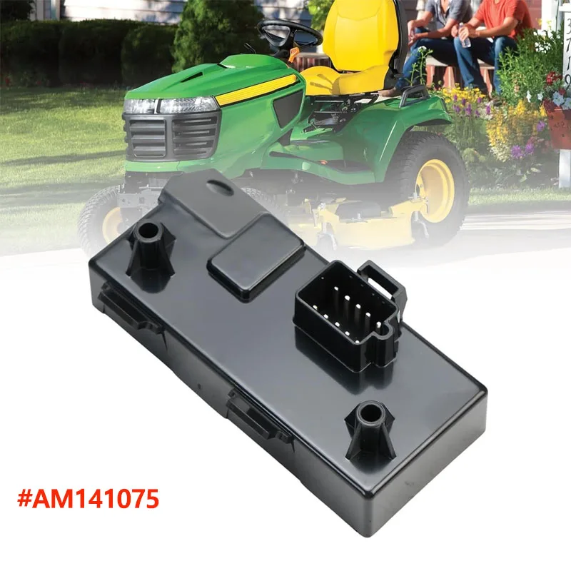 Electronic Control Unit Module #AM141075 for John Deere Lawn Garden Tractors X300 X304 X310 X320 X324 X340 X500 X360 X530 Etc