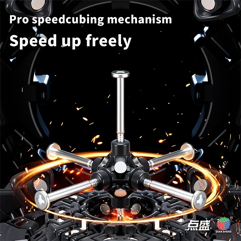 Diansheng SMC Mini 7x7 Magnetischer Zauberwürfel Stickerless Professionelles Zappelspielzeug Ddiansheng Mini 7x7 M Cubo Magico