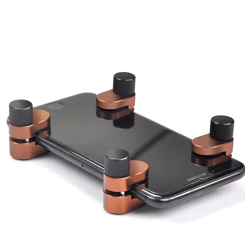 Wrcibo 4pcs Adjustable Alloy Clip Universal LCD Screen Fixing Fixture For iPhone Tablet Edge Screen Repair Metal Fastening Clamp