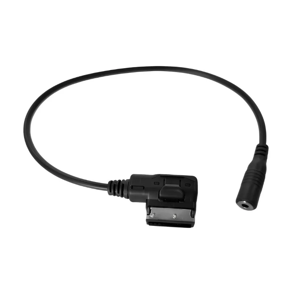 Car AMI Audio Adapter Cable with 3.5mm AUX Jack For Mercedes-Benz Volkswagen  Audi A6 Q5  Play Music via Original Car Interface