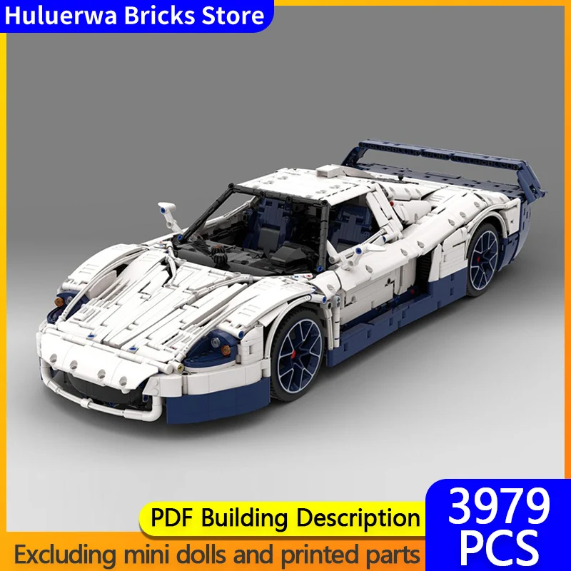 

Speed Racing Car Model MOC Building Bricks MC12 Top Tier Sports Car Modular Technology Gifts Holiday Assemble Children Toys Suit