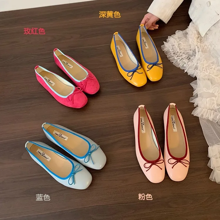 

Shoes Woman Flats Shallow Mouth Soft Slip-on Dress Comfortable Summer Boat Grandma Slip On Summer Shoes Ladies Female Footwear S