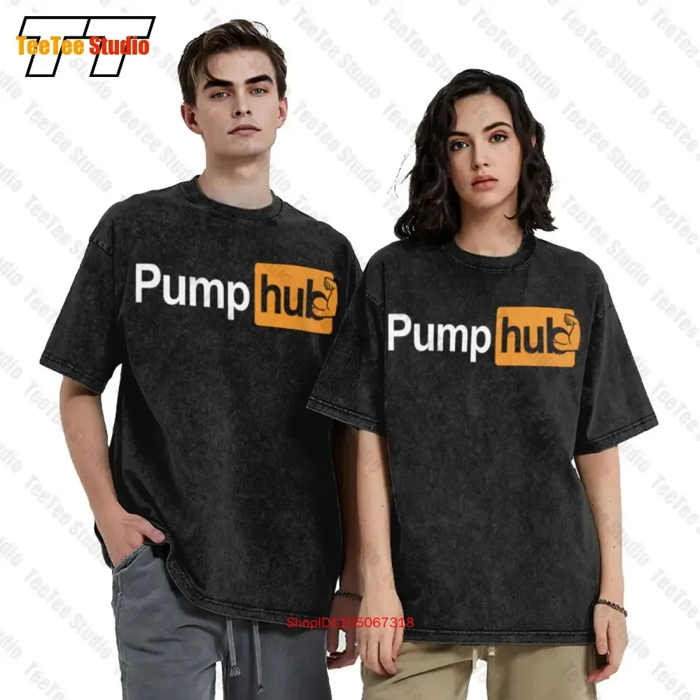 Pump Hub Gym Vintage Oversized T-Shirt MC2E