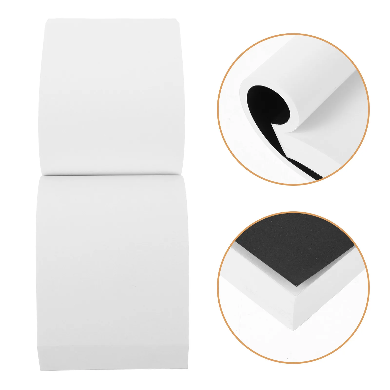 Mini Comic Book Blank Paper Sketch Pad Black Ideal for Animation Sketching Cartoon Creation Flip Book for Drawing Artists