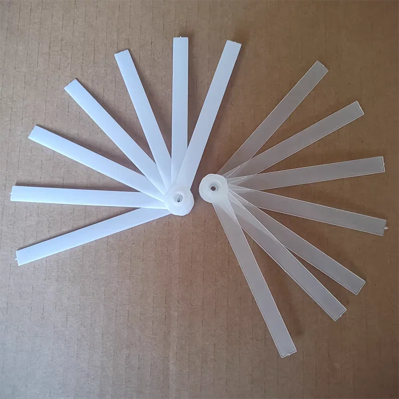 50pcs Foldable Plastic Fan Ribs Decorative Handheld Kit Frame Kids DIY Crafts Handmade Portable Folding Hand Fans