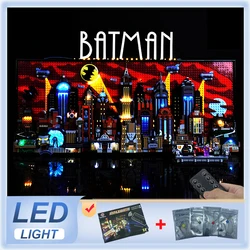 DIY RC LED Light Kit For LEGO 76271 The Animated Series Gotham City  (Only LED Light,Without Blocks Model)