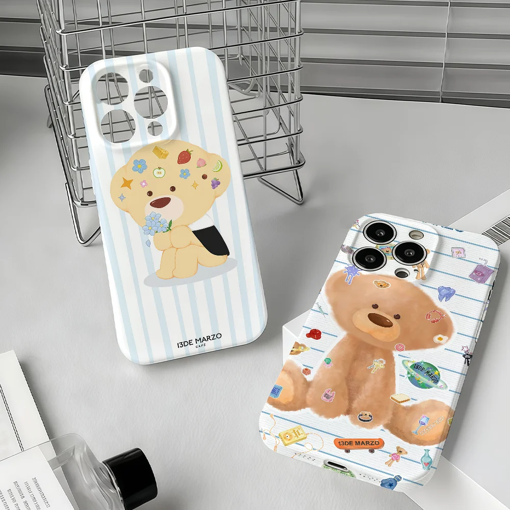 

Fashion Prints 13 D-DE M-MARZO Phone Case For IPhone 17 16 15 14 13 12 11 Plus Pro Max Mini Precise Hole Matching Film Covers