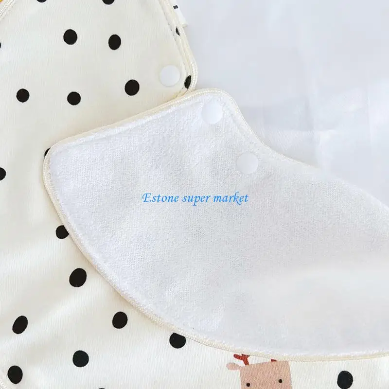 

090B Absorbent Baby Bibs Waterproof Newborns Bibs Essential Baby Feeding Bibs Gift