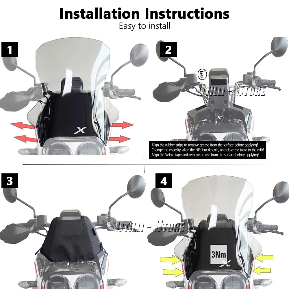 Nowa torba motocyklowa do kokpitu Pakiet do przechowywania DesertX DESERT X Wodoodporna torba podróżna do Ducati Desert X 2022 2023 2024