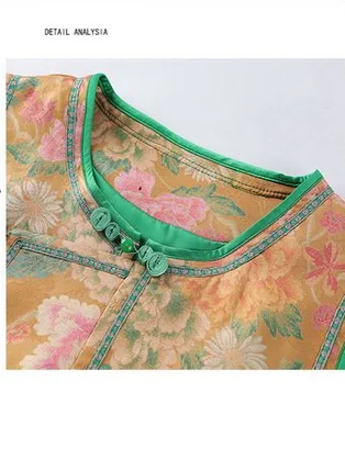 Nouveau 2025 femmes gilet printemps automne Sle chinois National Faion Svel vêtements d'extérieur banlieue vent régulier mince