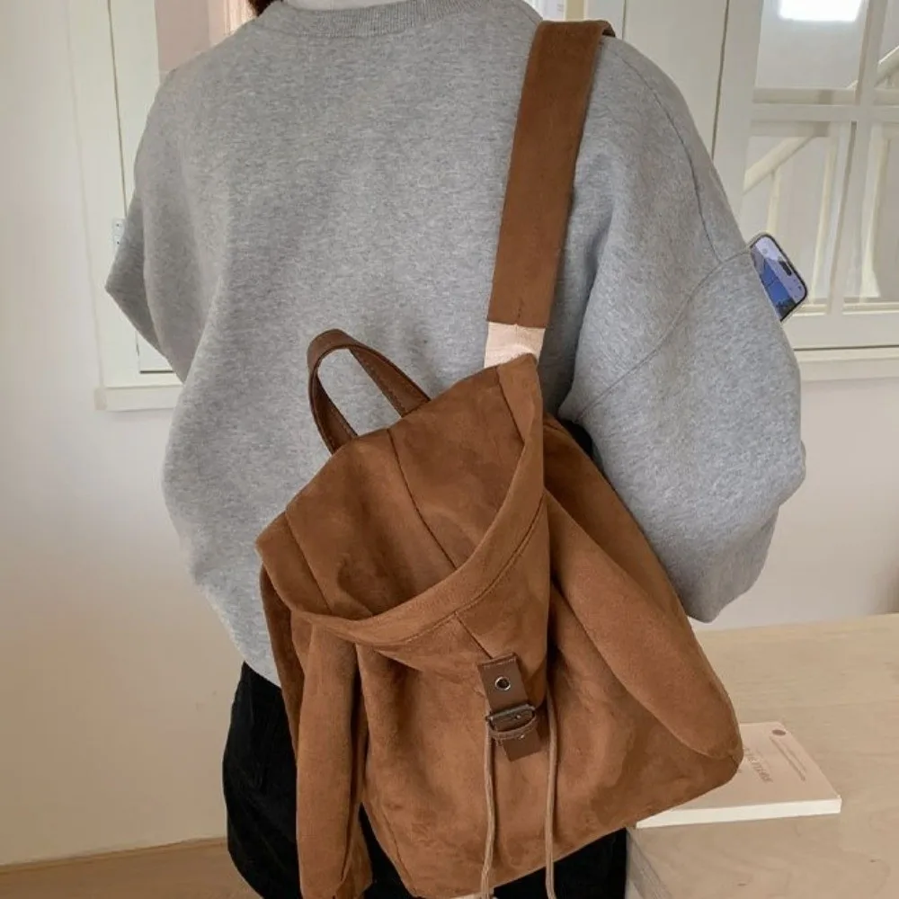 

Funny Unique Hooded Ears Backpack High Capacity Bunny Ear Cute Drawstring Daypack Adorable Retro Fashionable School Bag Daily