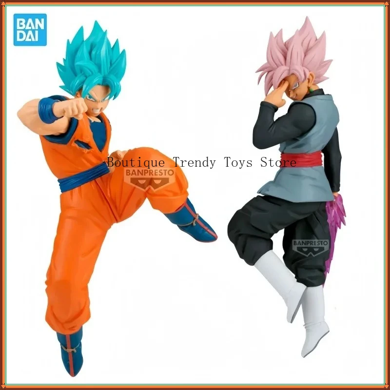 Bandai BANPRESTO Official Anime  Dragon Ball Z MATCH MAKERS Son Goku Goku Black PVC Action Figures Model Collection Toy Gifts