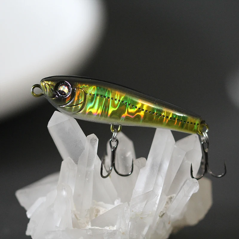 1Pcs Schwimm Mini Bleistift 45mm 2g Topwater Angeln Locken Wobbler Künstliche Kunststoff Harten Köder Für Barsch Hecht forelle Bass Tackle – Detail 37
