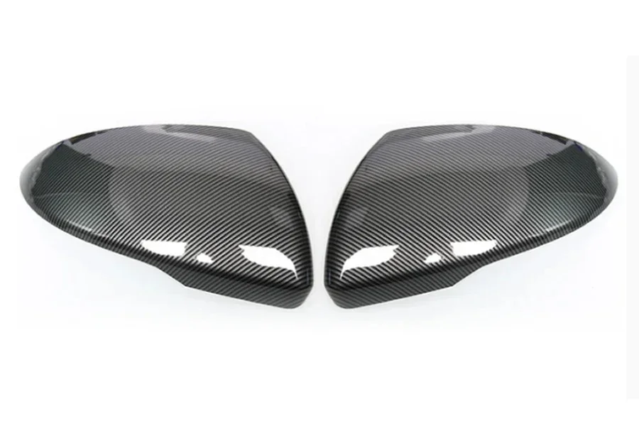 For Kia K5 2016 2017 2018 2019 Replace Outer Rearview Mirrors Cover Side Rear View Mirror Shell Housing  Carbon Fiber 1 Pair