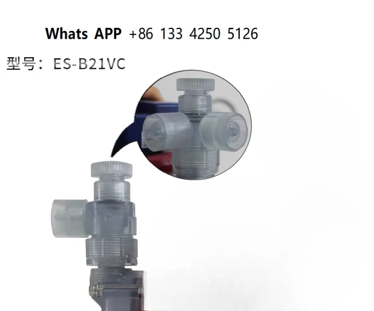 

ES-B16VC-230N1 ES-B16VH-230N1 Pump Head Valve Kit Exhaust Valve Threaded Joint Nut
