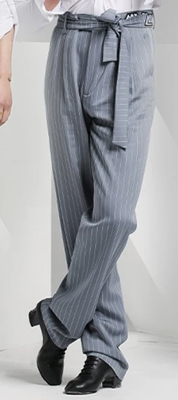VIP-DANCERS 2025 Latin Dance Performance Hosen für Männer Samba Chacha Tango Kleid Erwachsene Moderne Hosen Gestreifte Taschenhosen Latin Wear 3