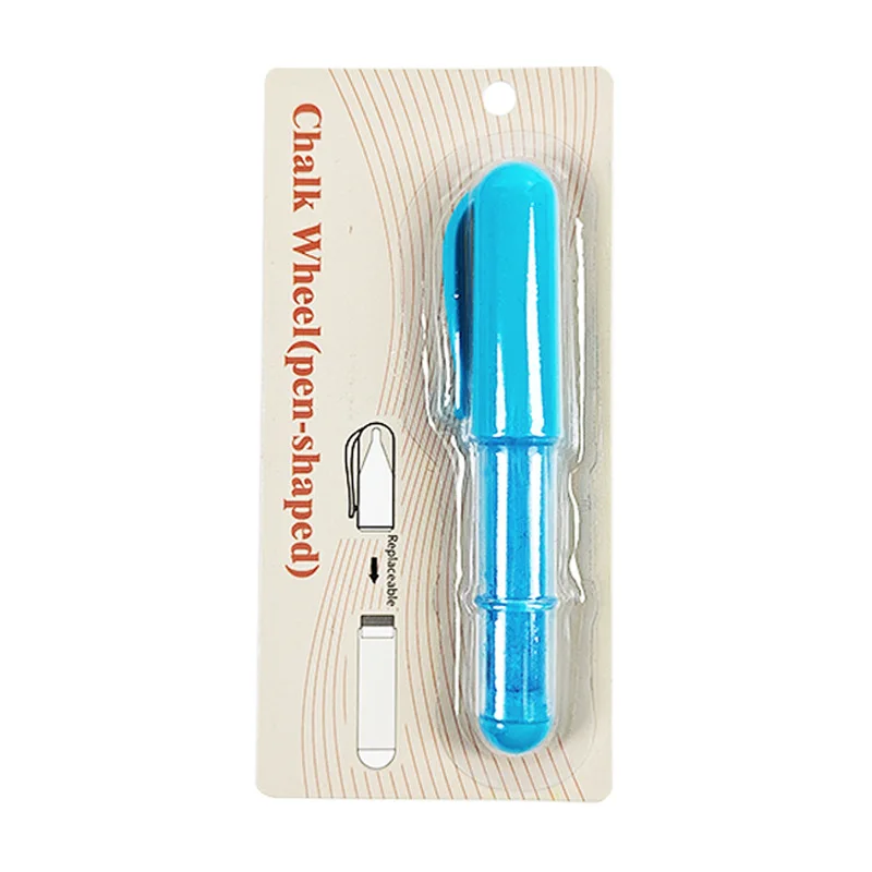 Chalk Wheel Pen-Shaped Tailors Chalk DIY Tailor Liner Pen Tailoring Dressmakers Marking Tool Sewing Accessories 