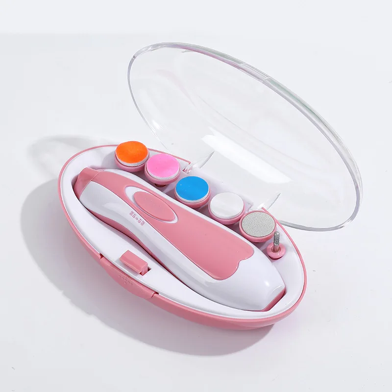 Baby Elektrische Nagel Slijper Multifunctionele Krasbestendige Kinderen Nagelknipper Baby Nagelmanicure Kit