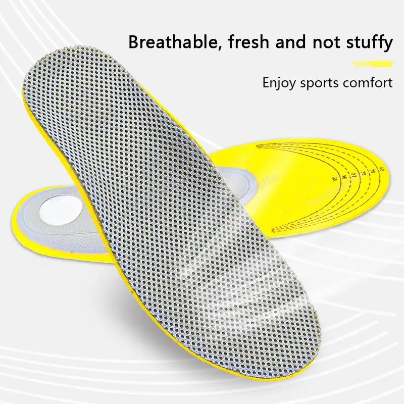Neue Fußgewölbeunterstützung für Füße und Frauen, stoßdämpfende Einsätze, orthopädische Einlegesohlen für Männer, Sport, Schaumstoff-Schuhpolster, Laufsohle