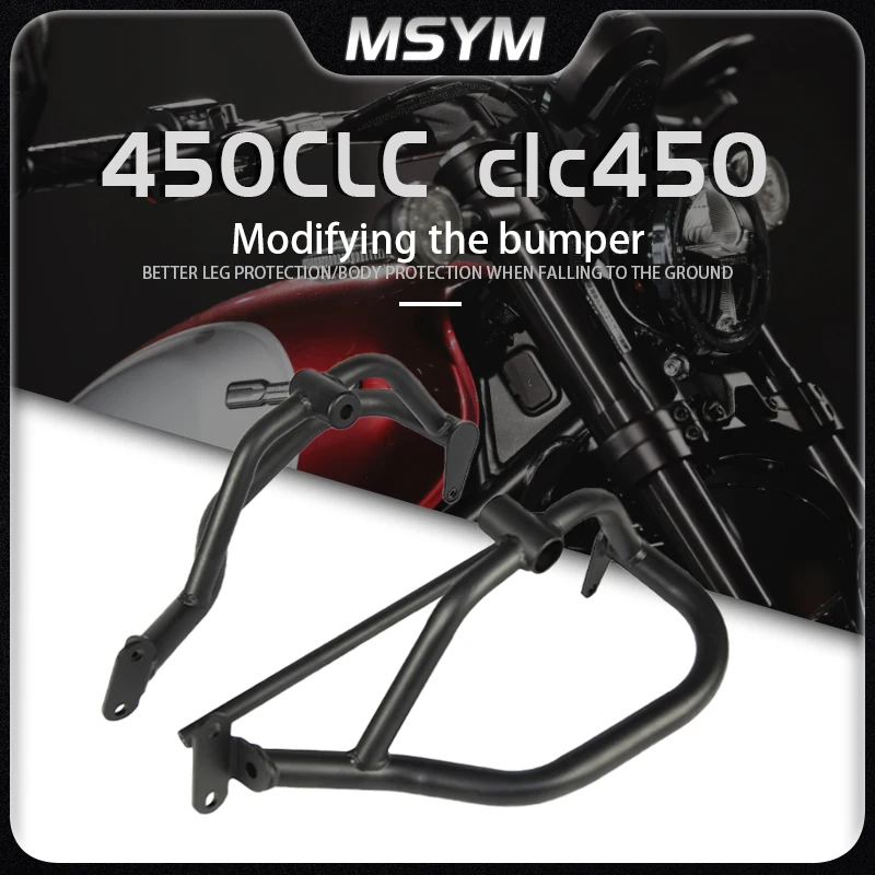 

For CFMOTO 450CLC CLC 450 CLC450 Motorcycle Crash Bars Bumper Engine Guard Protector engine crash bar bumper protection