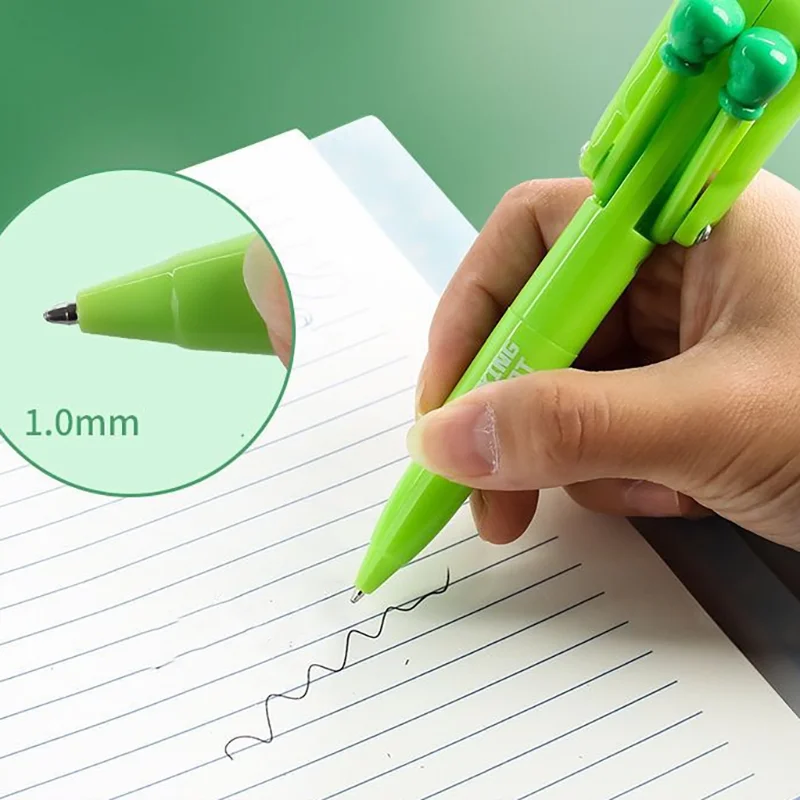 Boxender Stift-Roboter / Plüsch-Haaraccessoire-Stift mit Schlagarm, Tragbarer Cartoon-Signaturstift Ideal für Büro und Zuhause – Detail 7