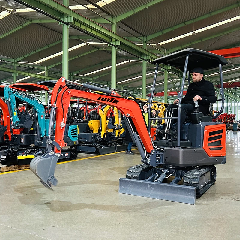 Vendita calda di fabbrica compatto 1800kg 1.8 Ton idraulico cina Mini escavatore escavatore di prezzo commerciale