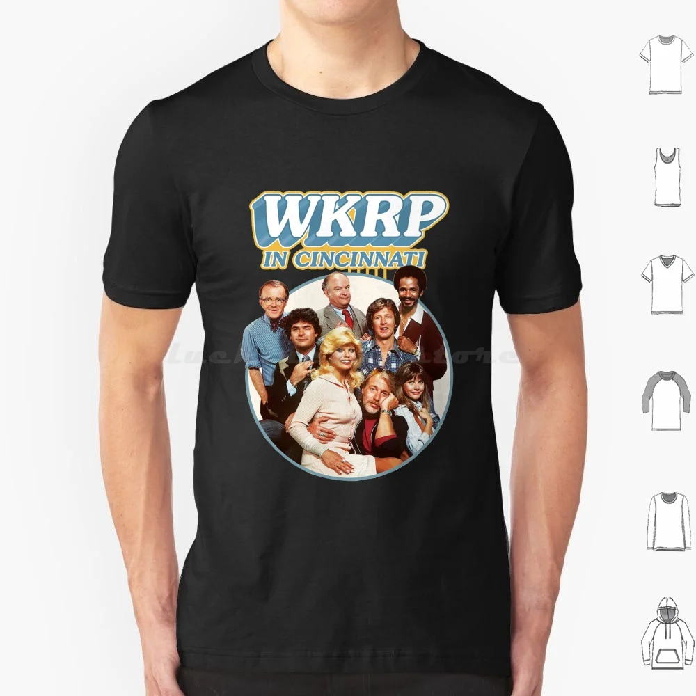 Wkrp In Cincinnati T Shirt Cotton Men Women DIY Print Wkrp Tv Tvshow Movie Retro Nostalgia 80s 90s Classic Classic Tv Tv Show