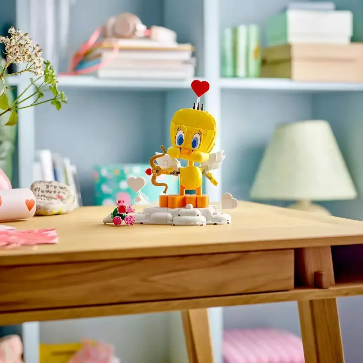 MINISO 2025 Blok Bangunan Hewan Burung Manis Kompatibel Lego Baru Hadiah Ulang Tahun Anak Mainan Kartun Lucu Edukasi STEM