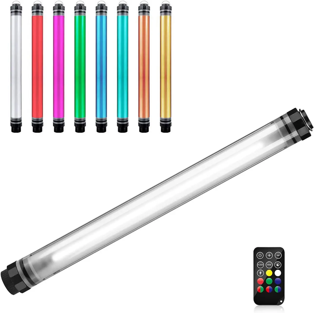 

Ручной профессиональный светодиодный видеосветильник, 12 режимов освещения, плавная регулировка яркости, CRI≥95, водонепроницаемость IP68