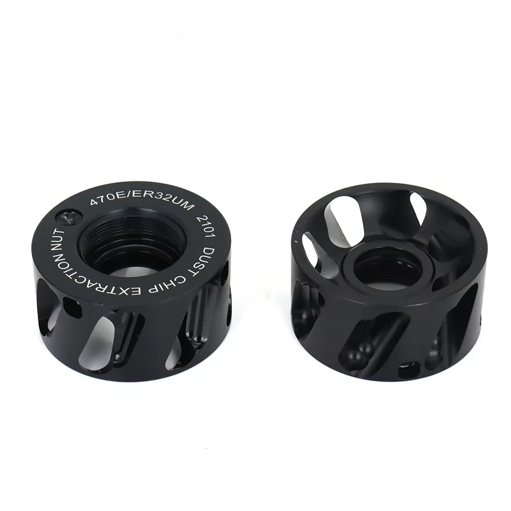 Kinetic Dust Extractor for Collet ER20 ER25 ER32 ER40 Vacuum Nut Dust Extraction Nuts for CNC Router