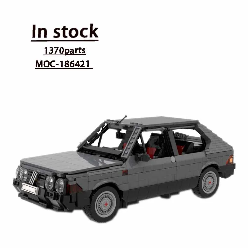 

MOC-186421 Classic Movie Sports Car Racing Series Building Block Model • 1370 Parts Boy Christmas Building Blocks Toy Gift