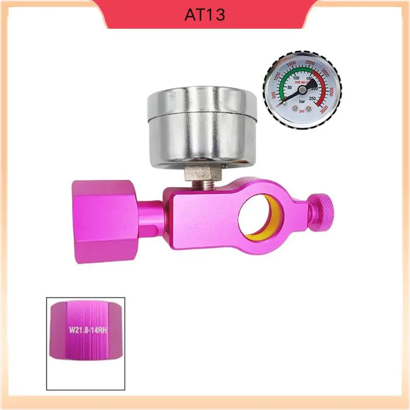 

AT13 Co2 Cylinder Refill Fill Station Adaptor For Sodastream (Terra DUO Art) Pink Quick Connect Co2 Cylinder Sodastream Adapter