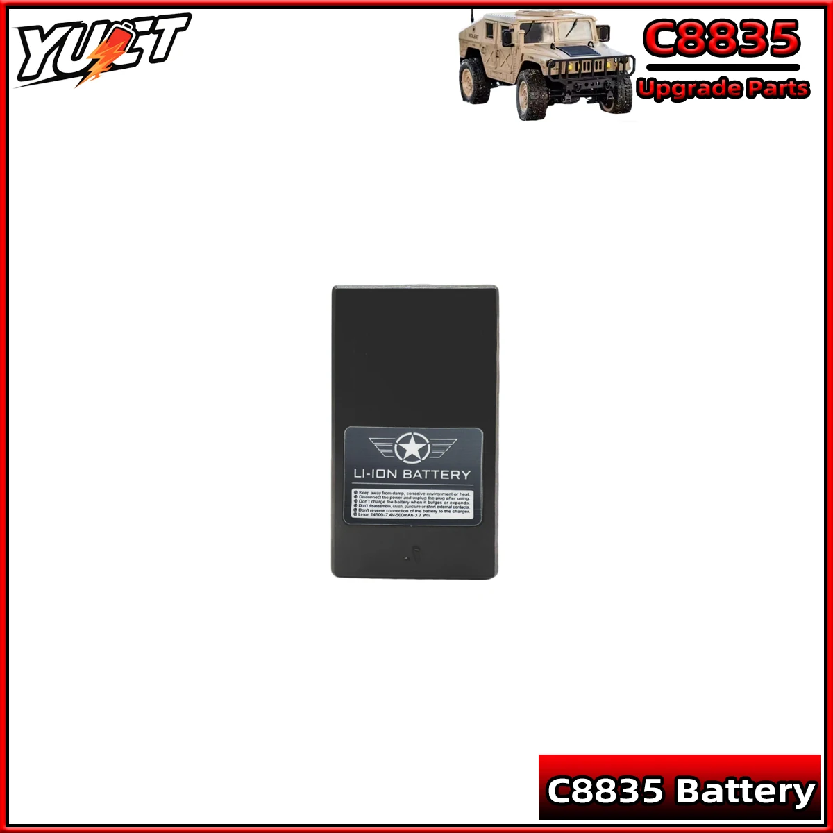JJRC C8835 Battery Original Accessories Metal Upgrade Parts Soldier Winch Shock CVD Buffer Plate for C8815 RC Car Accessories