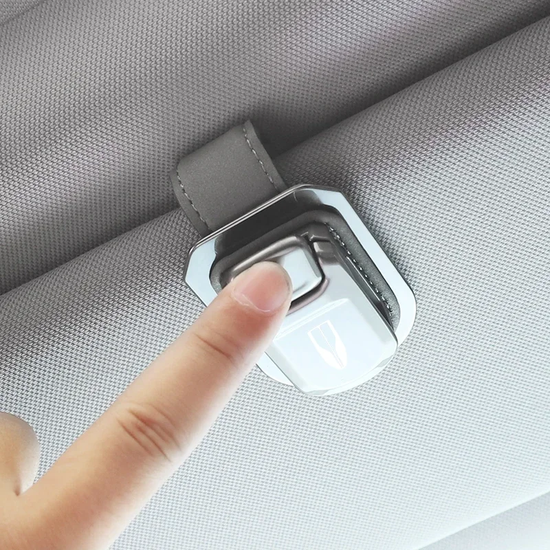 

Car Sunglasses Clip Sun Visor Glasses Fastener Holder For Hongqi HS5 19 FAW HS7 HS9