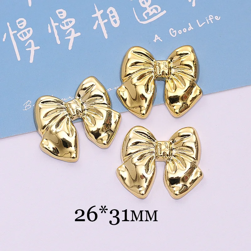 10 pz nuovo carino Mini placcato oro argento farfalla giunzione resina cabochon Scrapbook fai da te matrimonio tornante accessori mestiere H13