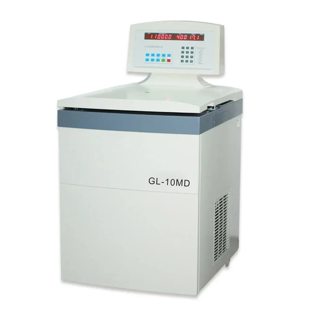2025 China GL-10MD High Speed Large Capacity Refrigerated Centrifuge with 6x1000ml Angle Fixed Rotor for bioengineering , geneti