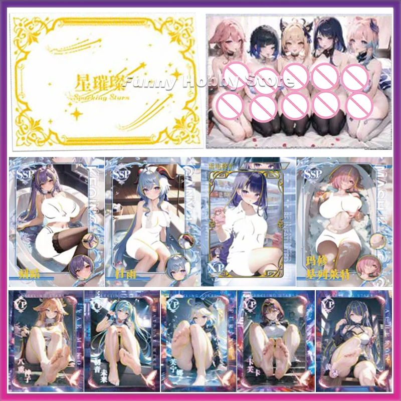 

Sexy Goddess Story Card Limited Sale ACG Big Boobs Big Ass Naked Anime Goddess Wife Waifu Cards Collectible Blind Box Gifts