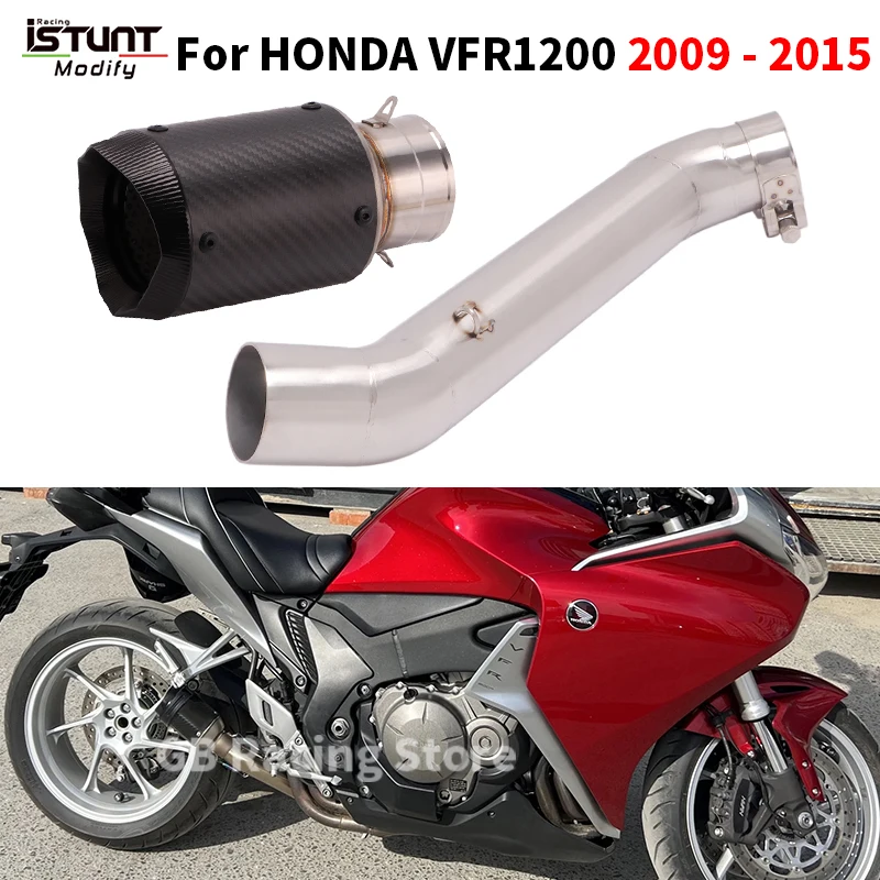 

Глушитель выхлопной трубы для мотоцикла HONDA VFR 1200 X F VFR1200F 2009-2015, 50,8 мм