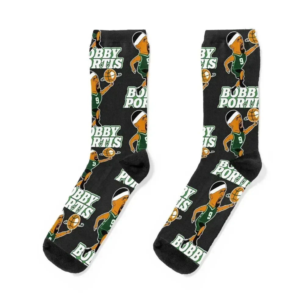 

Bobby Portis Socks designer brand bright garter basketball men cotton high quality Socks Female Men's