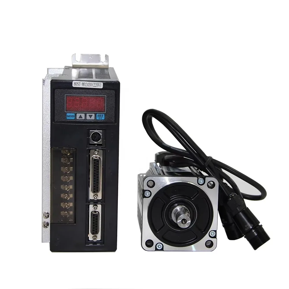 

750W AC Servo Motor Kit | 220V 3000RPM 2.39Nm with AASD-15A Driver