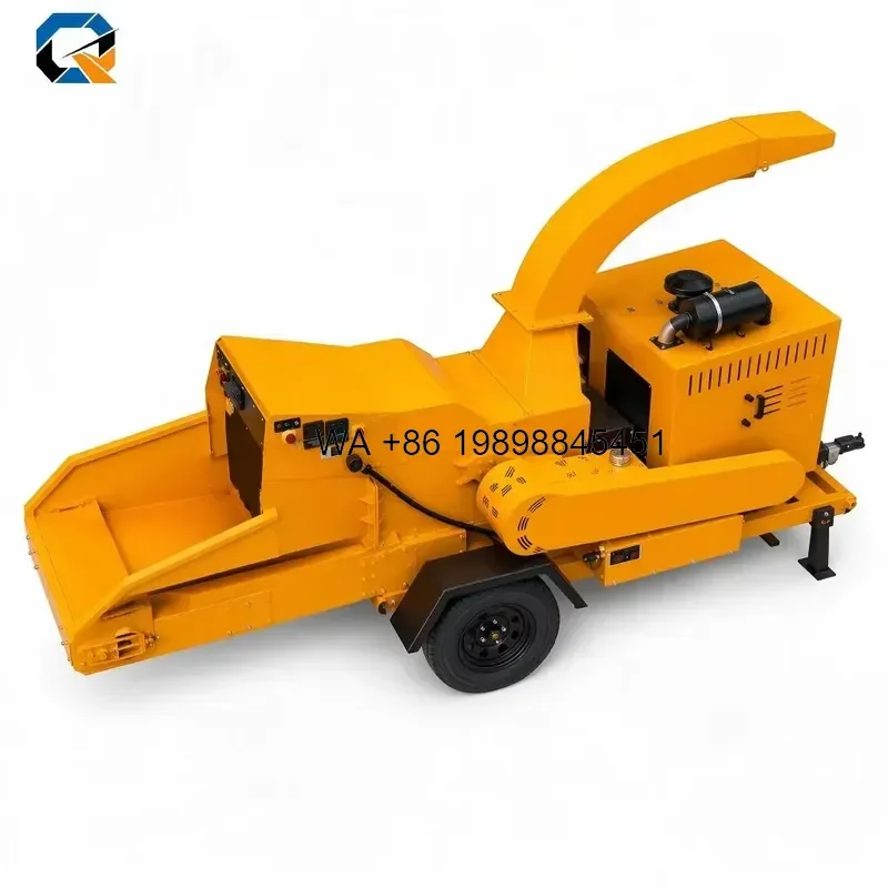 Wmwmnu for Powered Heavy Duty Wood Chipper Shredder with 2 Year Warranty for Forestry Waste Recycling