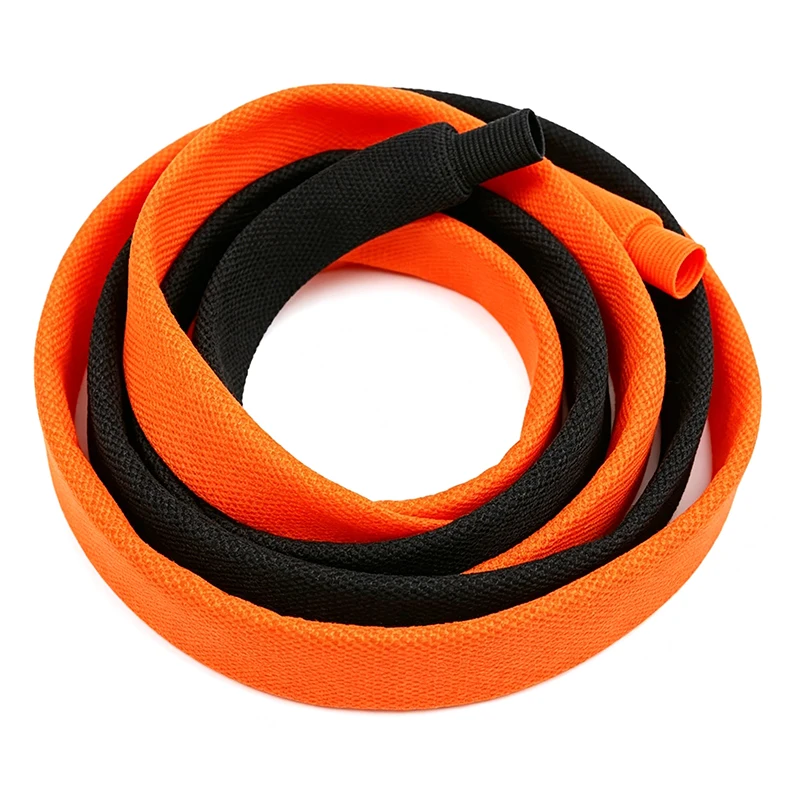 3-50mm 2: 1 Heat shrinkable PET braided cable conduit insulated flame-retardant wire wrapping protector and wire organizer