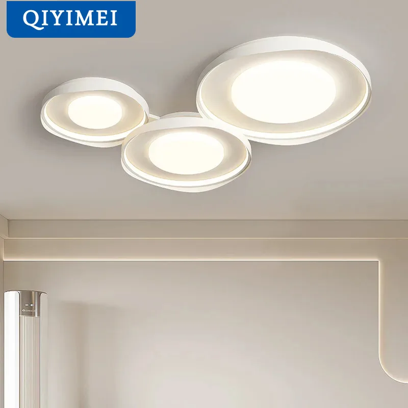 

Circular Living Room Chandelier Lights Modern Bedroom Dining Kitchen Iron Indoor Lighting Hanging Lamps For Ceiling Home Decor